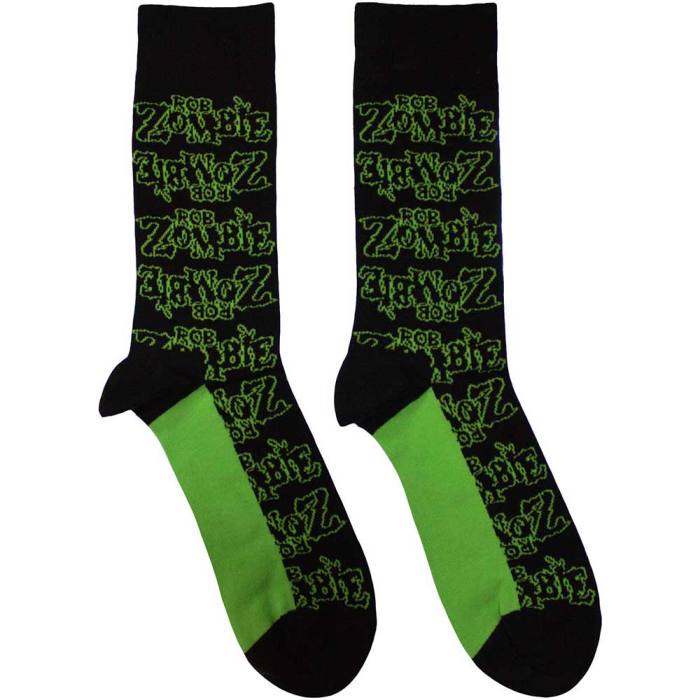 Rob Zombie Unisex kratke nogavice: Logo Repeat 133710