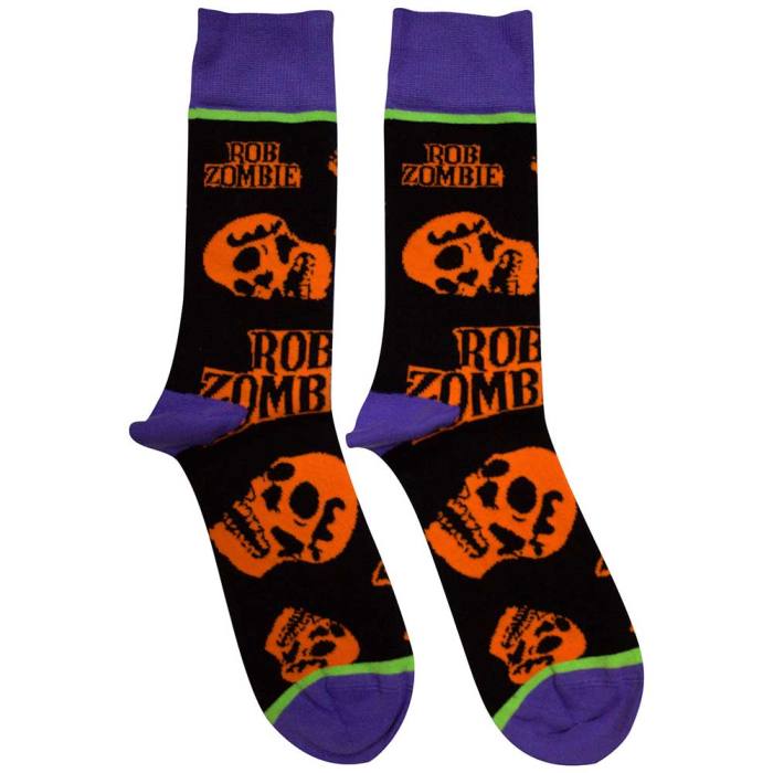 Rob Zombie unisex kratke nogavice Orange Skulls 133711