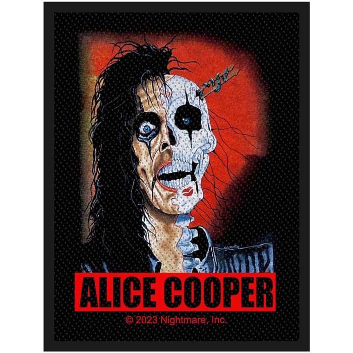 Alice Cooper Standard Woven Patch: Trashed 134020