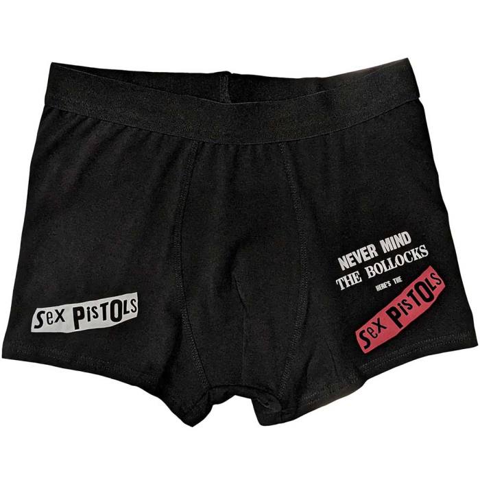 The Sex Pistols Unisex Boxers: Never Mind the Bollocks Original Album 134029
