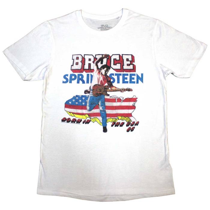Bruce Springsteen unisex T-Shirt: Born In The USA ’85 (bel) 134049