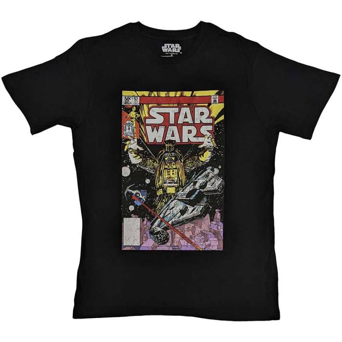 Star Wars Unisex T-Shirt: Darth Vader Comic (Black) 134162