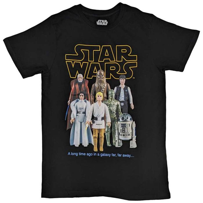 Star Wars Unisex T-Shirt: Rebels Toy Figures (Črna) 134168