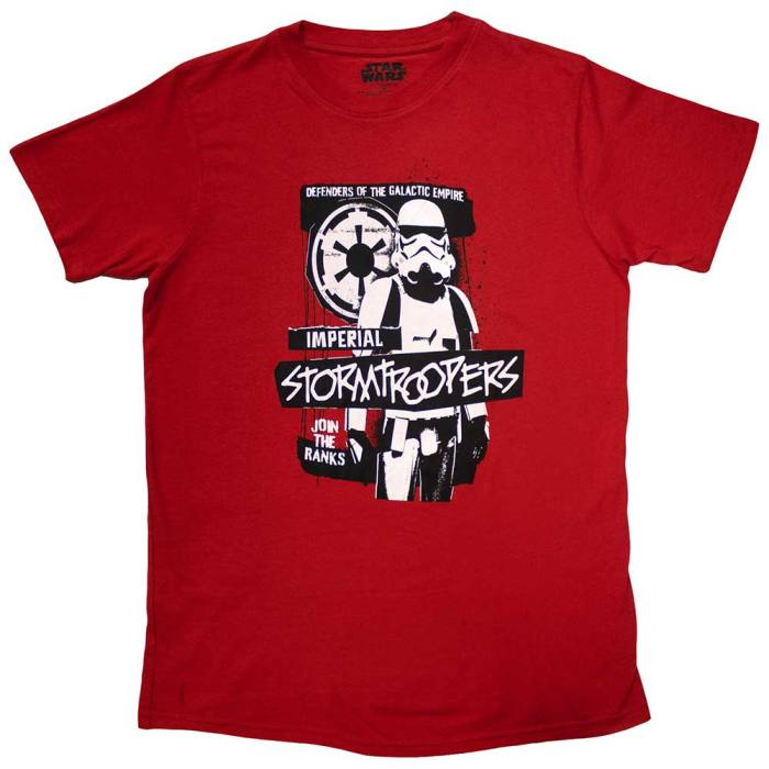 Star Wars Unisex T-Shirt: Defenders (Red) 134270