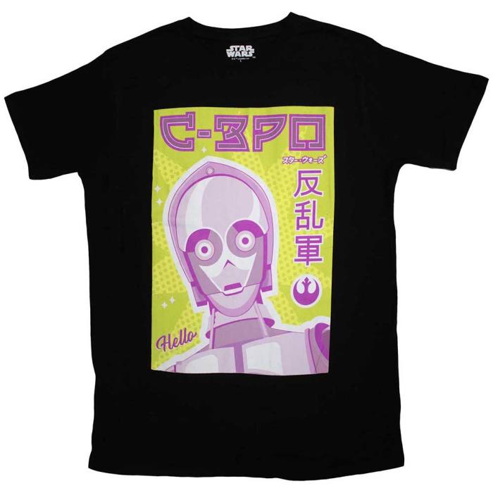 Star Wars Unisex T-Shirt: C-3PO Japanese 134300