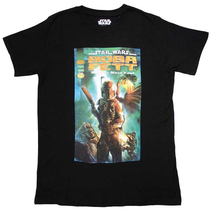 Star Wars Unisex T-Shirt: Boba Fett Comic Cover 134372