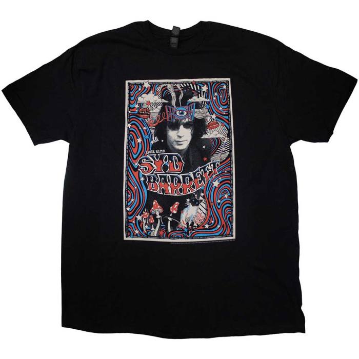 Syd Barrett Unisex T-Shirt Melty Poster (črna) 134434