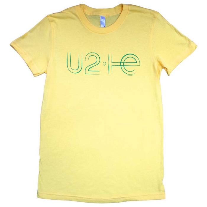 U2 Ladies T-Shirt: Brazil Logo Babydoll (rumena) 134818
