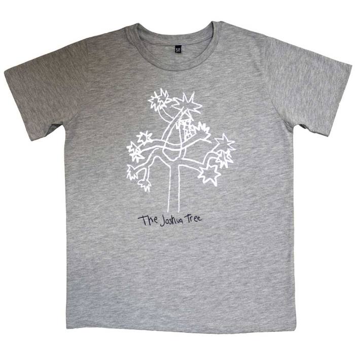 U2 Kids T-Shirt: Joshua Tree 2017 (siv, 9–10 let) 134828