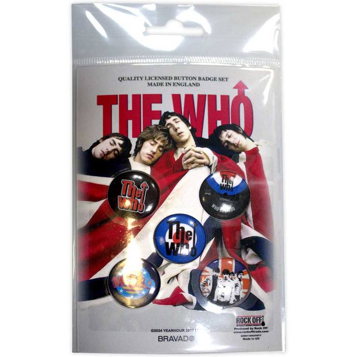 The Who Button Badge Pack: Target 134883
