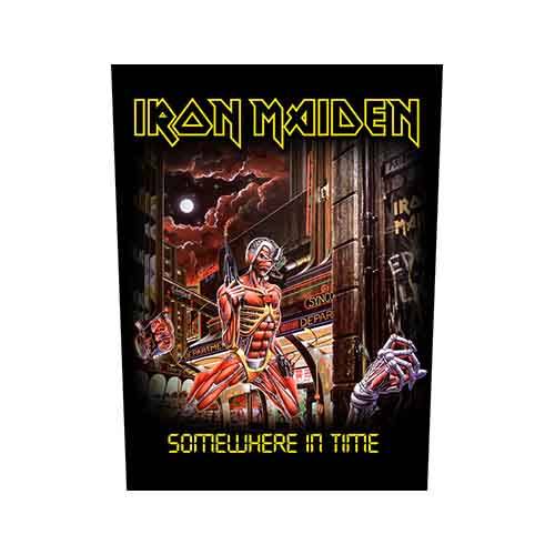 Našitek Iron Maiden hrbtni Somewhere In Time 135712