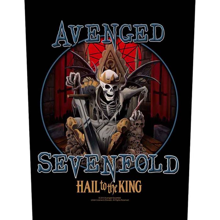 Našitek Avenged Sevenfold Hail To The King hrbtni 135754