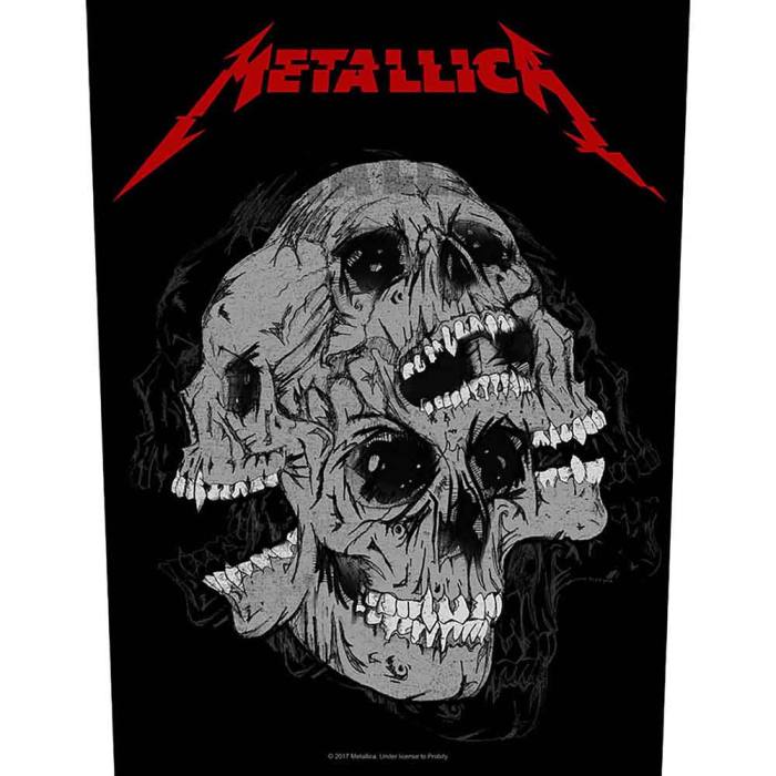 Metallica Našitek hrbtni Skulls 135786