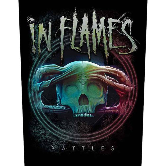 Našitek In Flames hrbtni Battles 135798