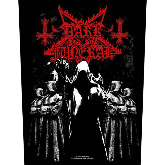 Dark Funeral Shadow Monks hrbtni našitek 135806