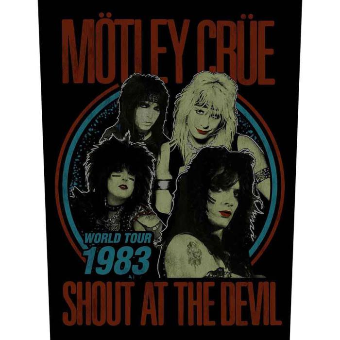 Shout At The Devil - Motley Crue Našitek veliki hrbtni 135812