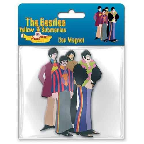 The Beatles Rubber Magnet: Yellow Submarine Sub Band Car 135021