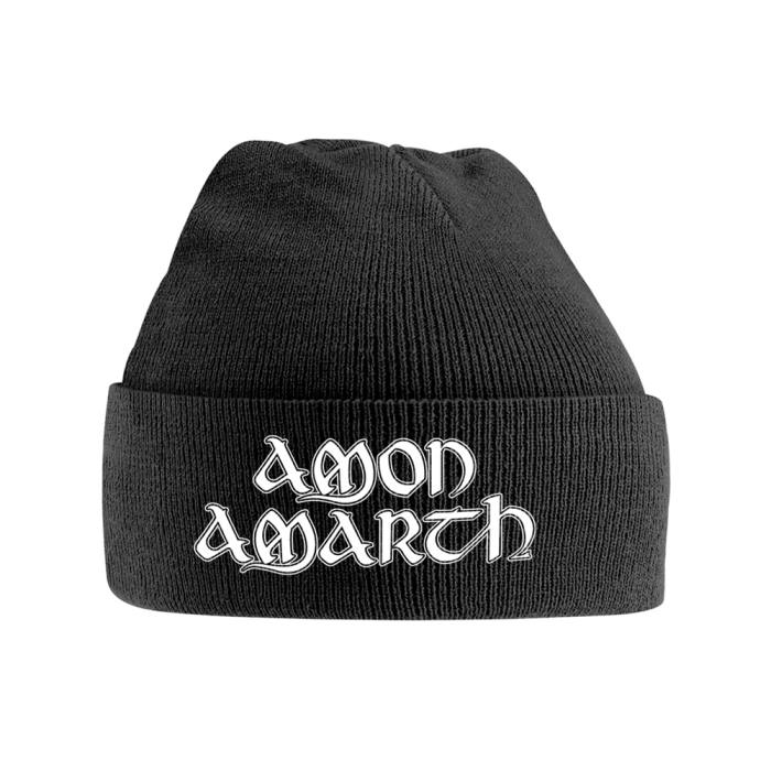 Amon Amarth kapa Beanie: White Logo 145265