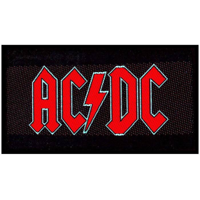 Našitek AC/DC – Red Logo 146494