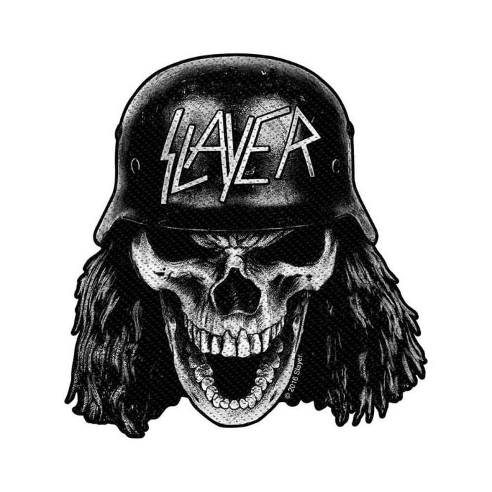 Našitek Slayer Wehrmacht Skull Cut Out 146650