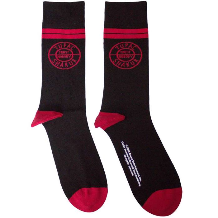 Tupac Unisex Ankle Socks: Circle Logo 195245