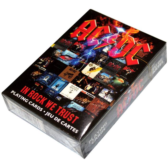 AC/DC  Playing Cards: In Rock We Trust    195314