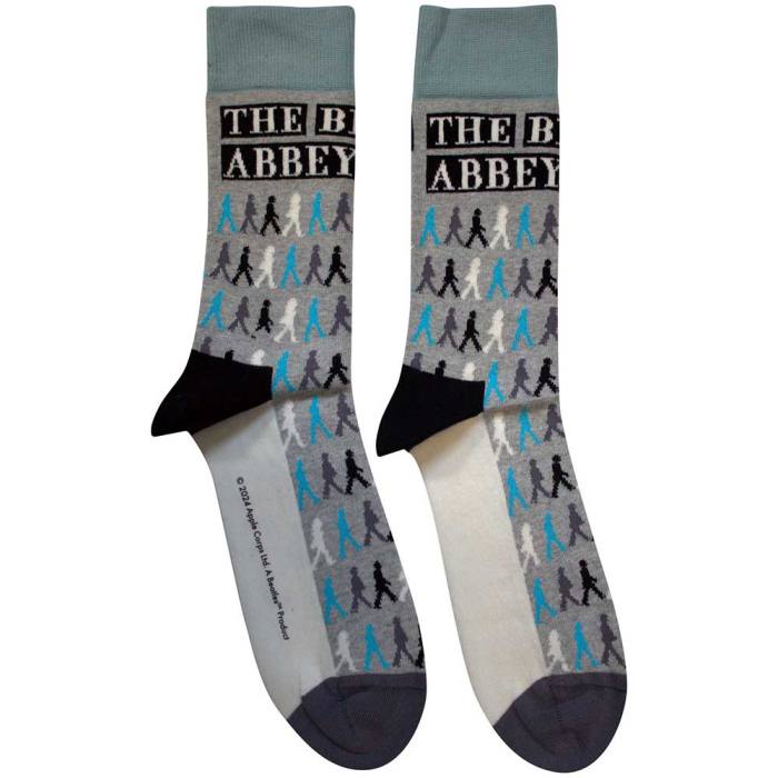 The Beatles Ankle Socks: Abbey Road Colours Crossing Repeat 195953
