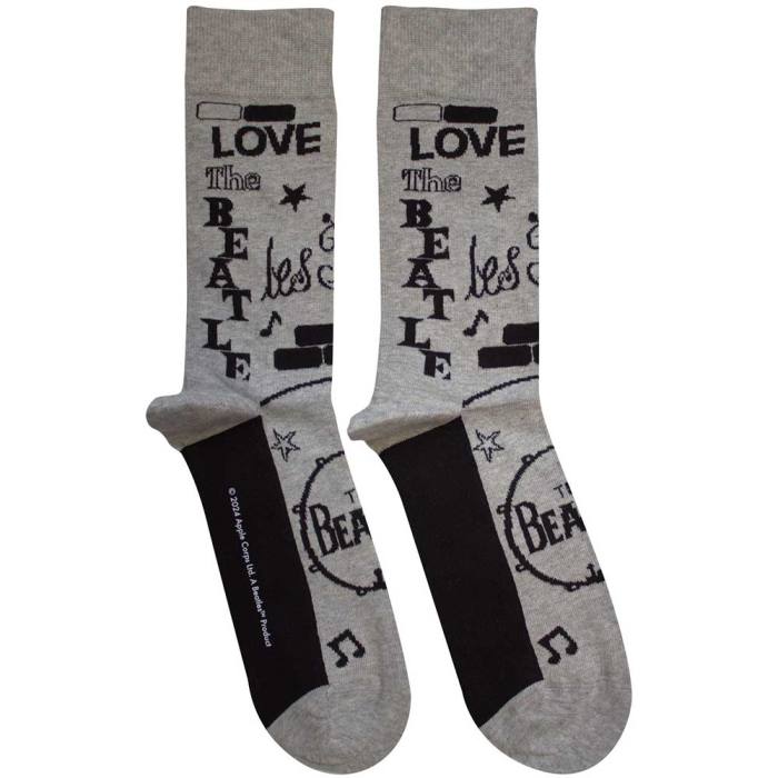The Beatles Unisex Ankle Socks: Cavern (Siva) 195975