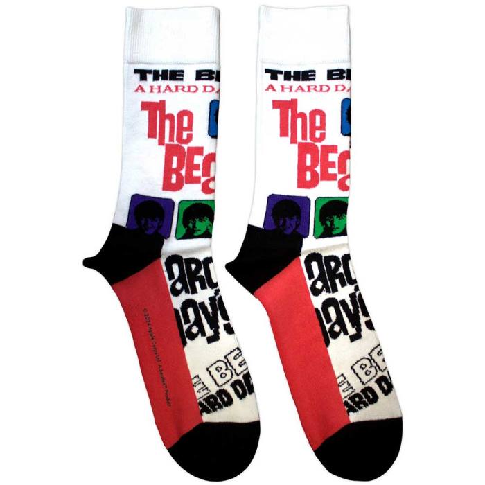 The Beatles Unisex Ankle Socks: A Hard Day's Night Colours (Bela) 195979