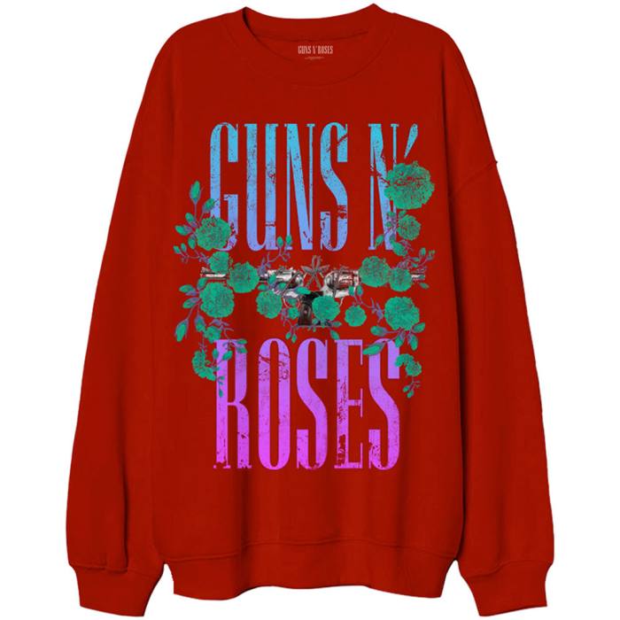 Guns N' Roses Unisex Sweatshirt: Guns & Vine (Oversized) 197737