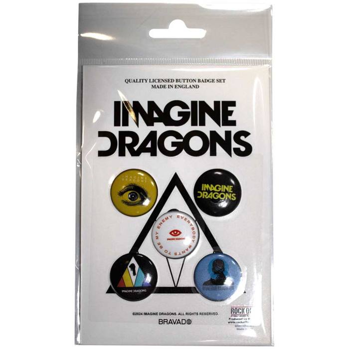 Imagine Dragons Button Badge Pack 198064