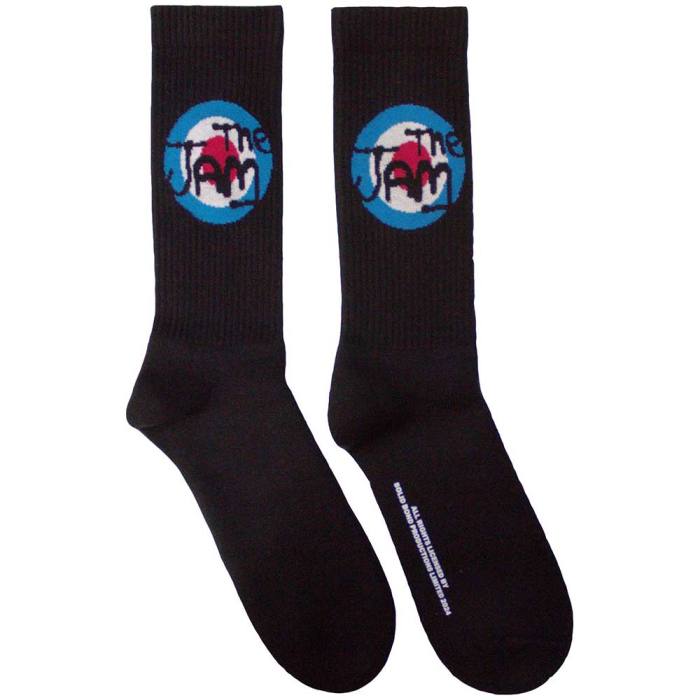 The Jam Unisex Terry Socks: Target Logo 198208