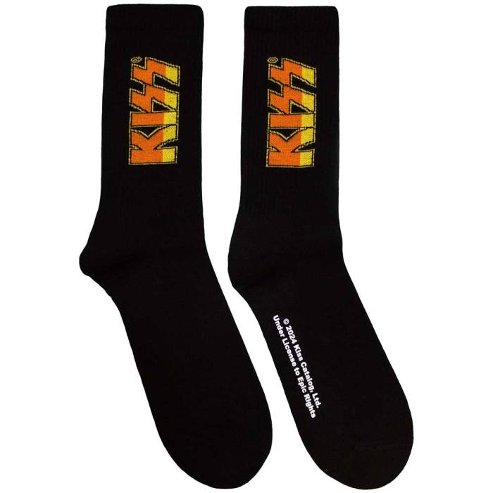 KISS Unisex Terry Nogavice: Classic Logo 198402