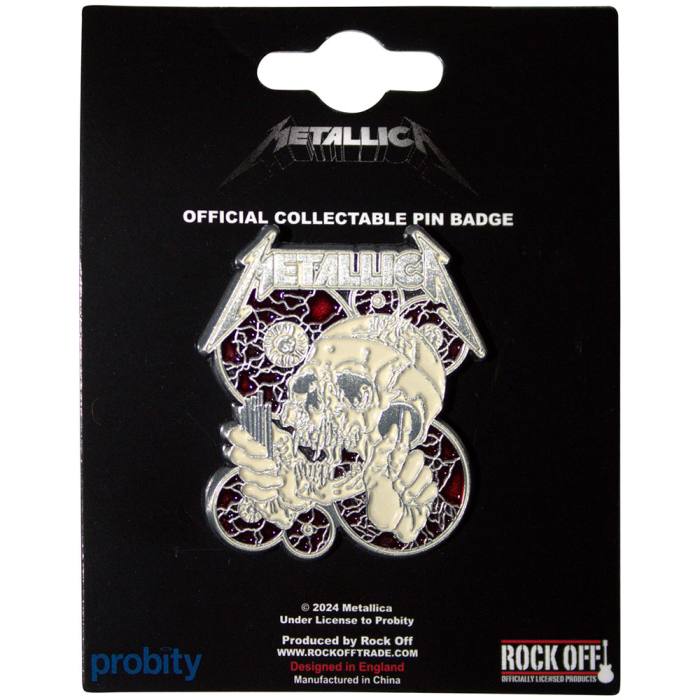 Metallica Pin Badge: The Shortest Straw 198867