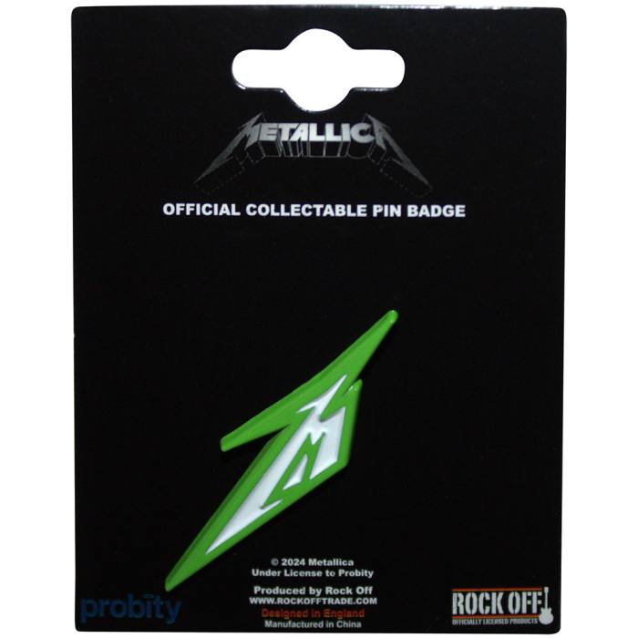 Metallica Pin Badge: M Logo 198869