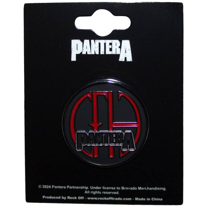 Pantera Pin Badge: Cowboys From Hell Logo 199493