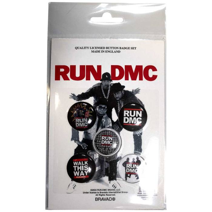 Run DMC Button Badge Pack: Walk This Way 199894