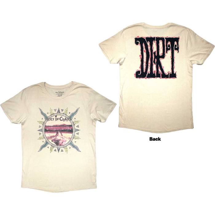 Alice In Chains Unisex T-Shirt: Dirt (Back Print) 201571