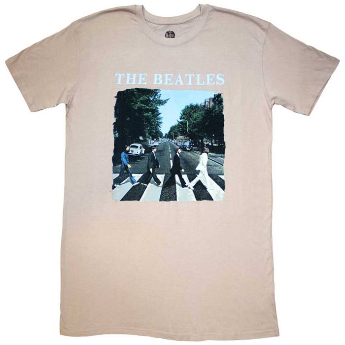 The Beatles Ladies T-Shirt Dress: Abbey Road & Logo 201751