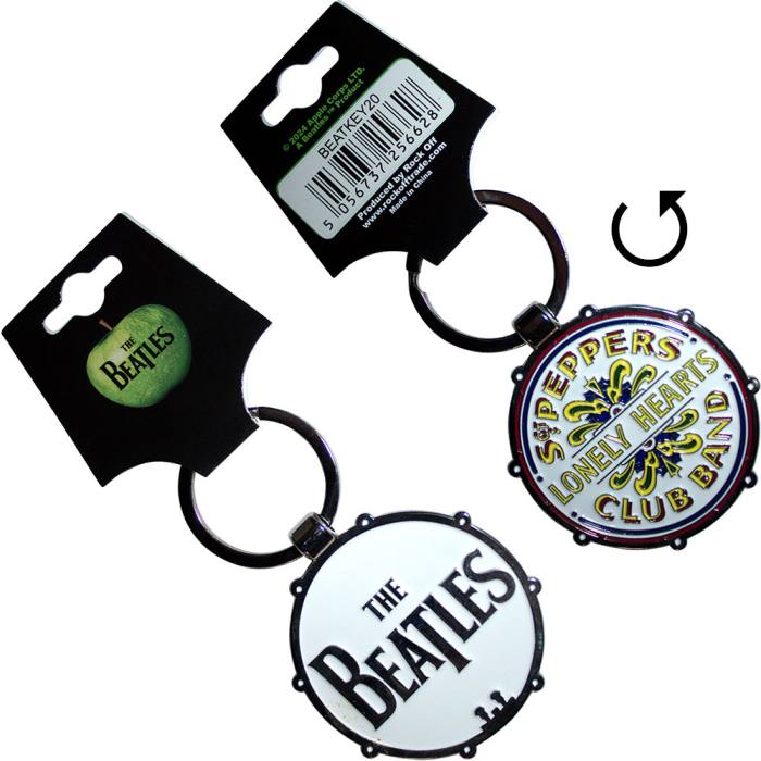 The Beatles Keychain: Drop T/Sgt Pepper Drum 201789