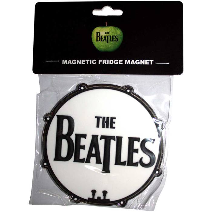 The Beatles Magnet za hladilnik: Drum Logo 201829