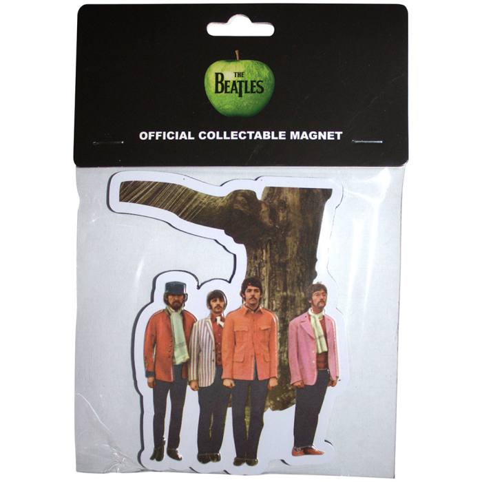 The Beatles Premium Fridge Magnet: Strawberry Fields Forever Embossed 201835