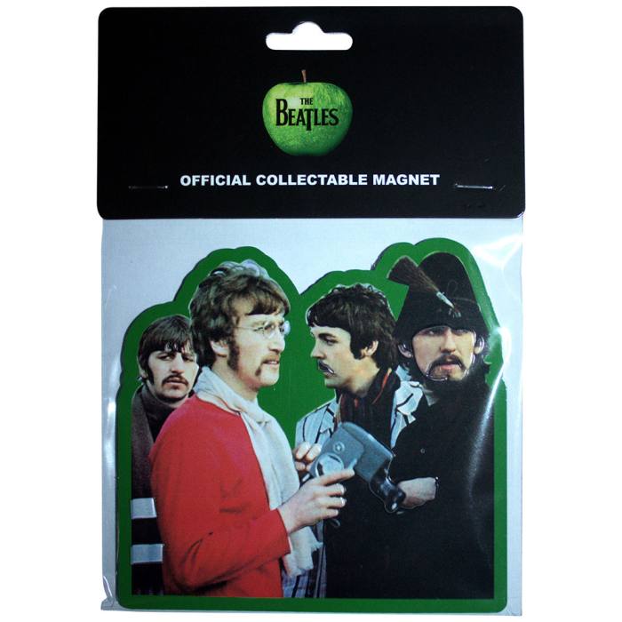 The Beatles Premium Fridge Magnet: Strawberry Fields Forever Photo Embossed 201836