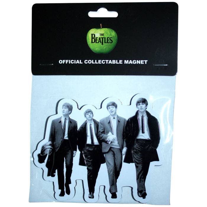 The Beatles Magnet za hladilnik: Walking In London Embossed 201840