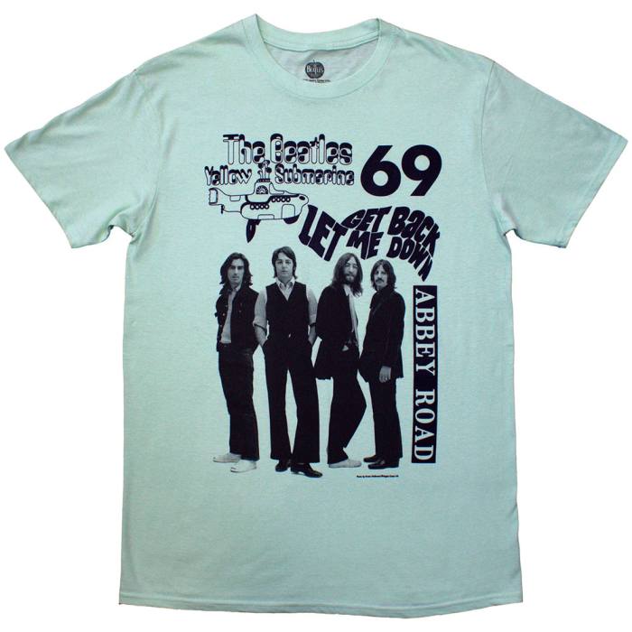The Beatles Unisex T-Shirt: 1969 (Zelena) 201972
