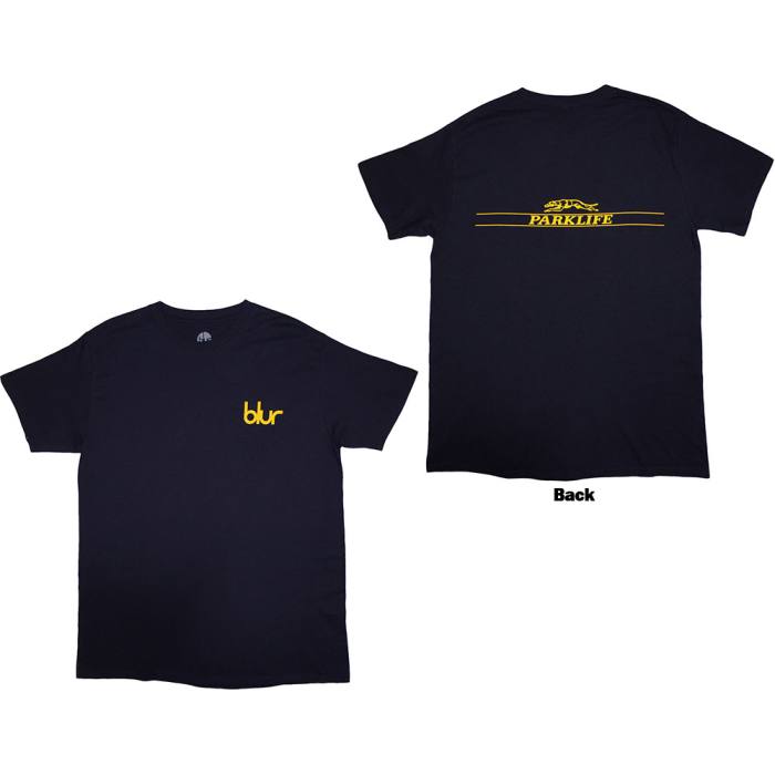 Blur Unisex T-Shirt: Parklife Back (Back Print Only) 202266