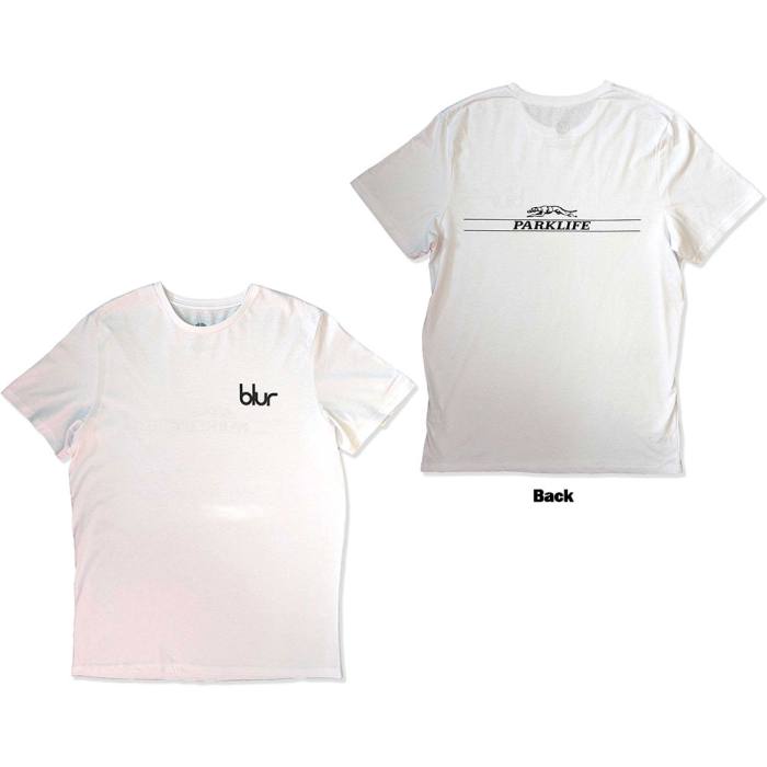 Blur Unisex T-Shirt: Pocket Blur / Parklife (Back Print) 202278