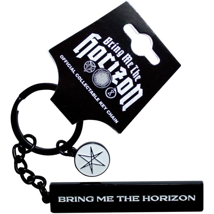 Bring Me The Horizon Ključnica: Text Logo 6-Point Star Charm 202375