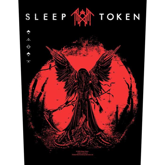 Sleep Token Hrbtni našitek: Take Me Back To Eden 202476