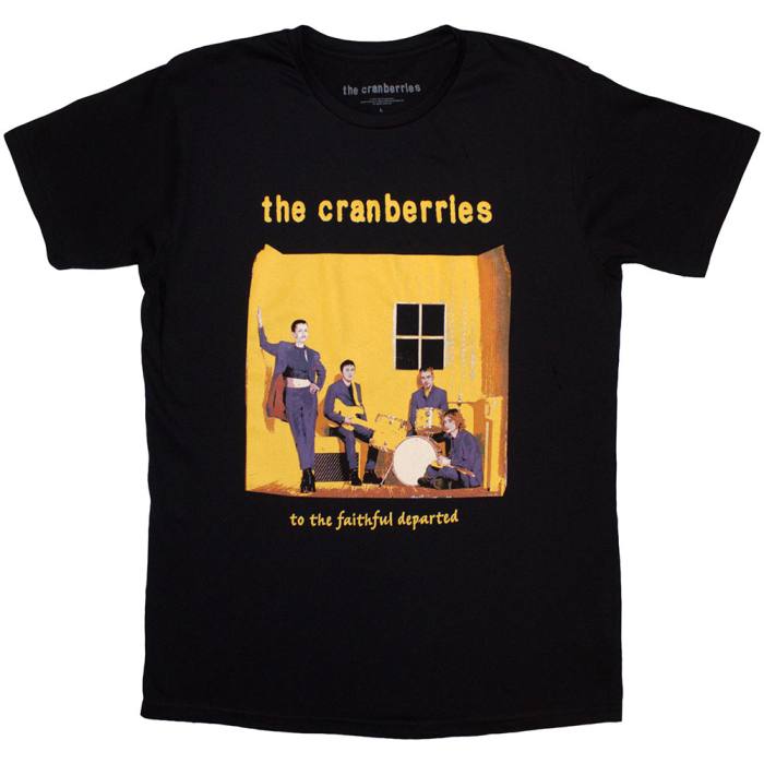 The Cranberries Unisex T-Shirt: Faithfully Departed Cover 202616